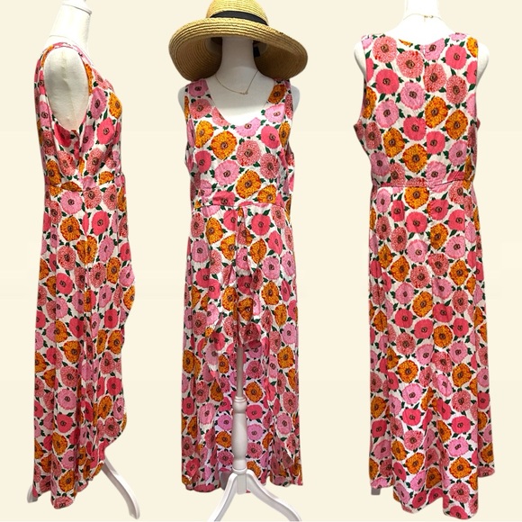 NWT KorMei Maxi Dress Romper - Picture 2 of 12